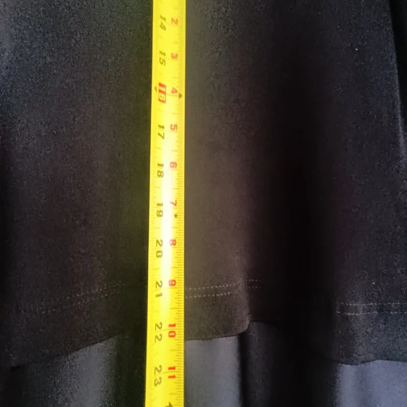 Vintage Holt Renfrew Black Evening Gown - Size 12 Modern 8-10 - Picture 11 of 13